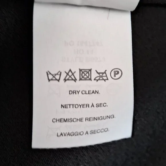 J.Crew Black Pleated Blouse Button Detail Minimalist Chic Top - Picture 9 of 9